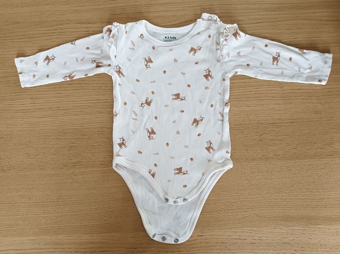 LOT : 3 body bodies différentes marques 12 mois 73-76 cm unisexe - photo numéro 3
