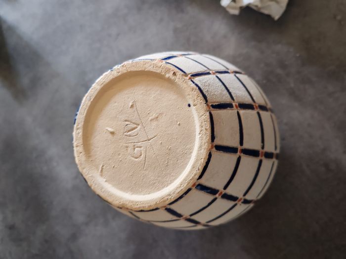 Vase à carreaux - photo numéro 3