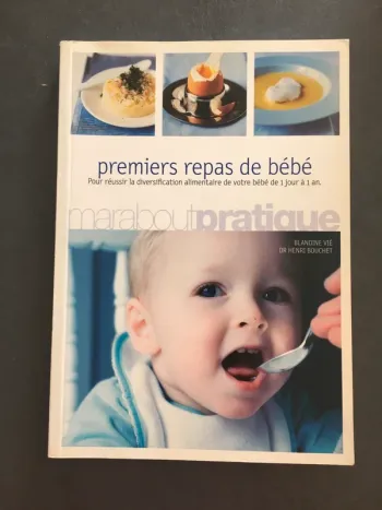 Livre Premiers repas de bébé