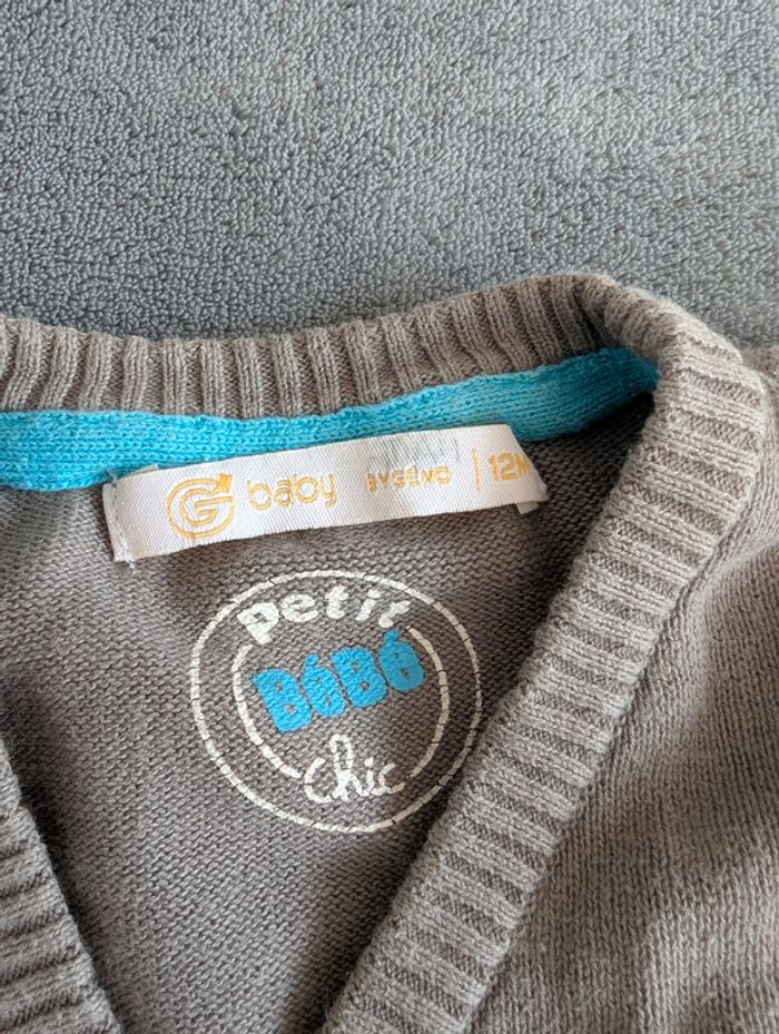 Gilet - 12 mois - Gémo - photo numéro 2