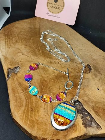 Parure collier et bracelet