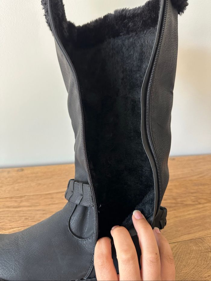Bottes noires - Taille 38 - photo numéro 5