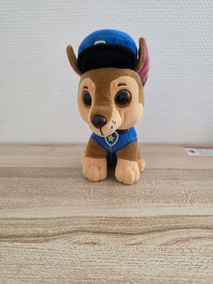 PELUCHE CHASE POLICE PAW PATROL TY PATROUILLE - photo numéro 6