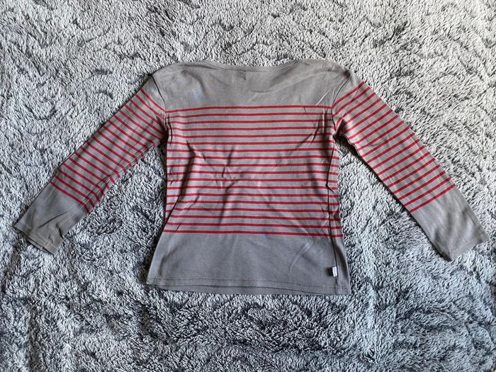 Tee-shirt style marinière Okaidi - 5 ans - photo numéro 3