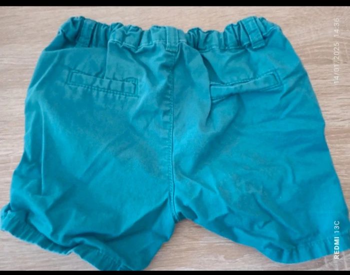 Short style chino bleu vert - photo numéro 2
