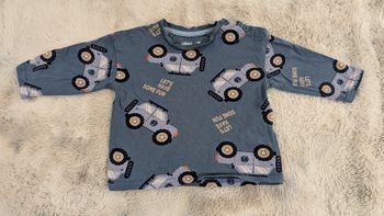 T-Shirt manches longues Gémo taille 6 mois 