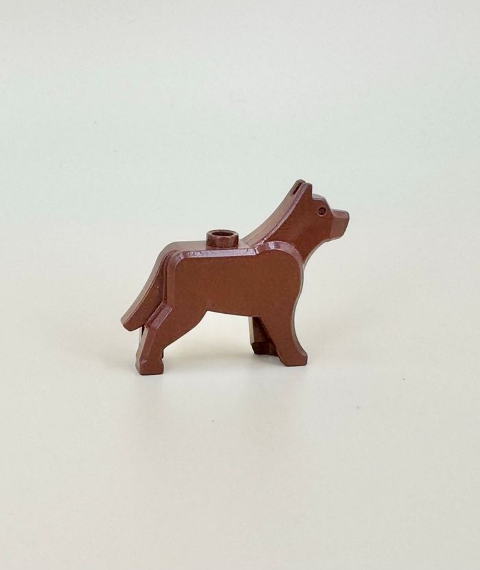 Lego Animaux City : Chien / Loup marron - photo numéro 8