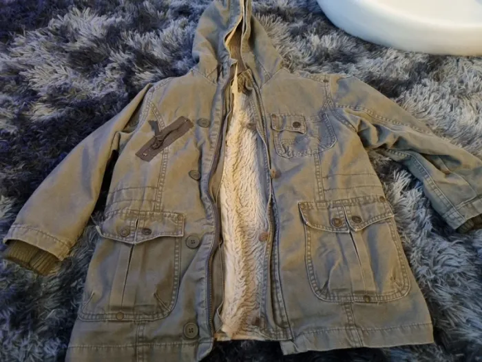 manteau fille doublé vertbaudet