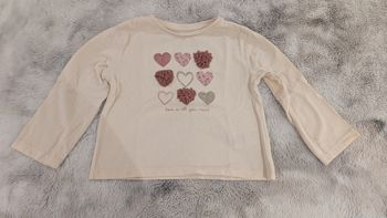 T-Shirt manches longues Vertbaudet taille 4 ans 