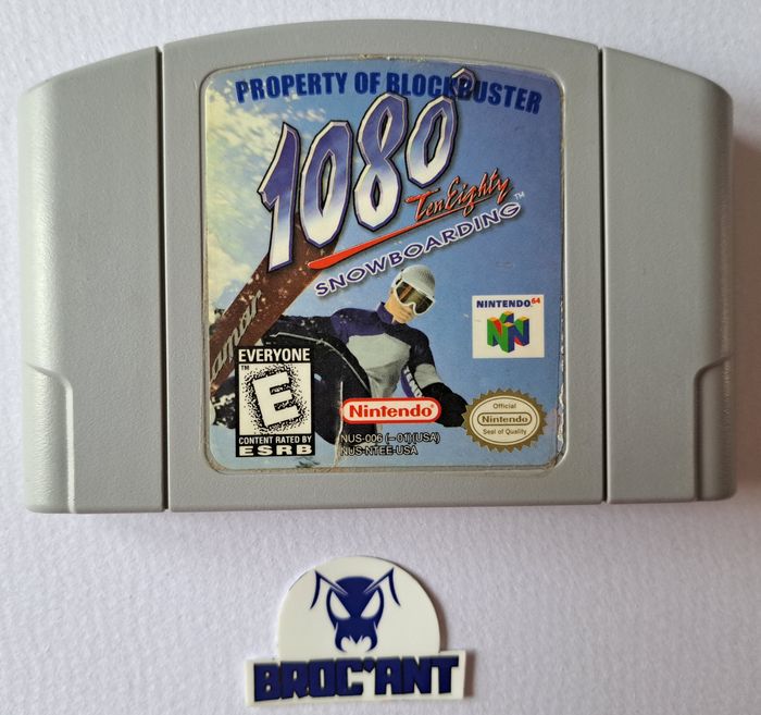 1080 TenEighty Snowboarding USA Nintendo 64 N64 ntsc usa