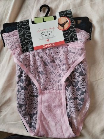 Lot slip femme taille L