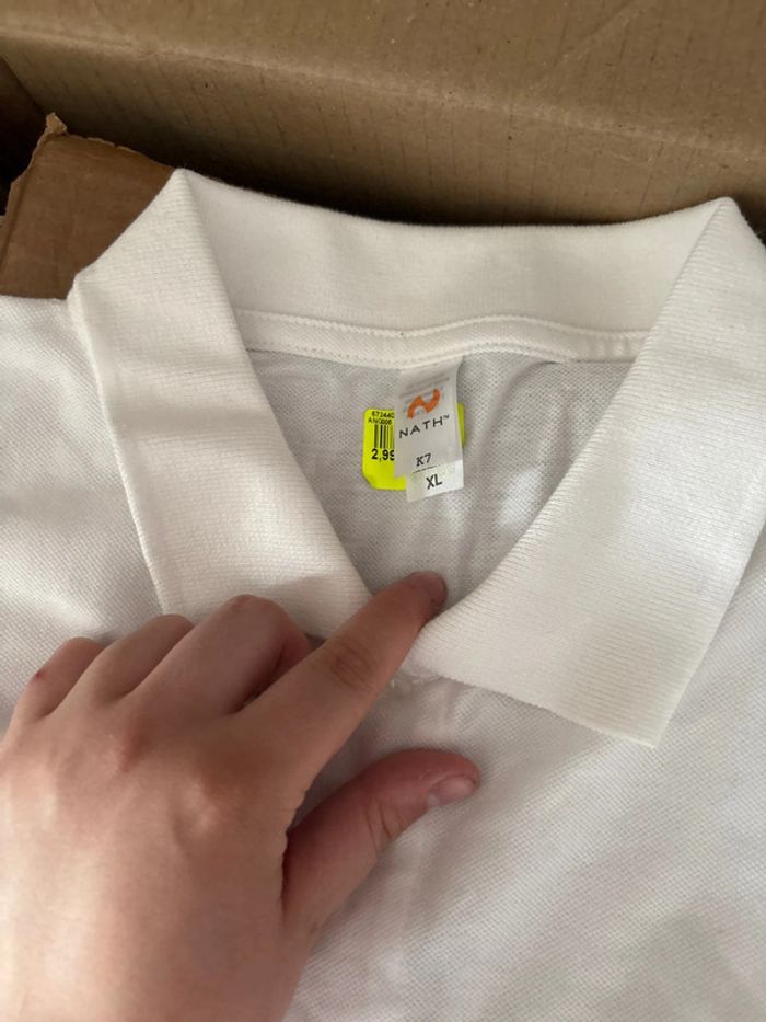 Polo blanc - photo numéro 4