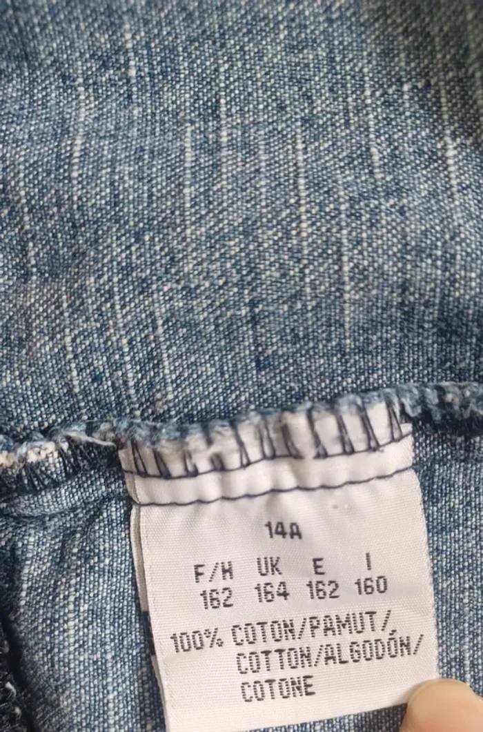 Veste en jean enfant fille 14 ans in extenso - photo numéro 8