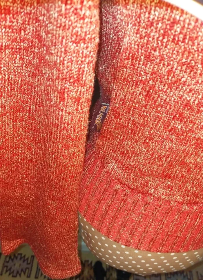 Pull rouge femme, Please, taille S - photo numéro 6