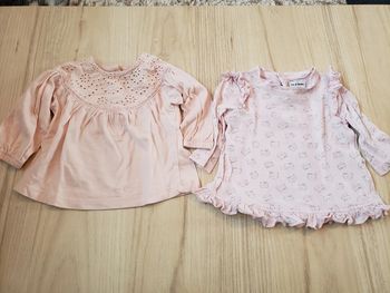 Lot 2 t-shirts manches longues