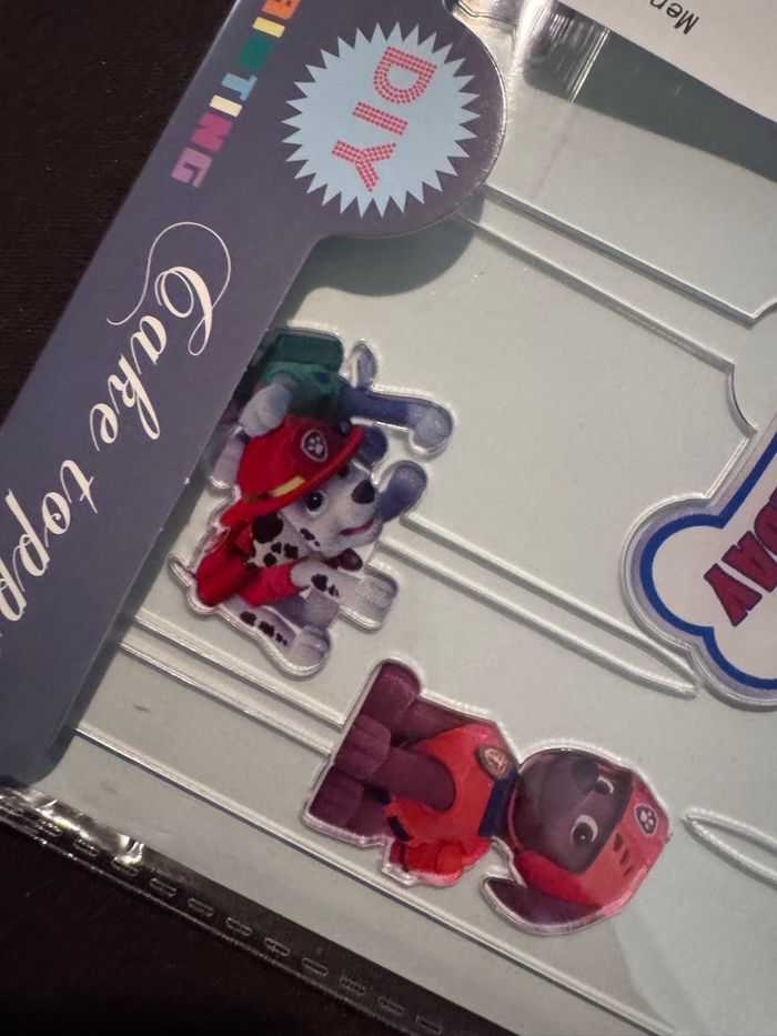 Décoration cupcake anniversaire Pat Patrouille 3 ans neuf - photo numéro 3