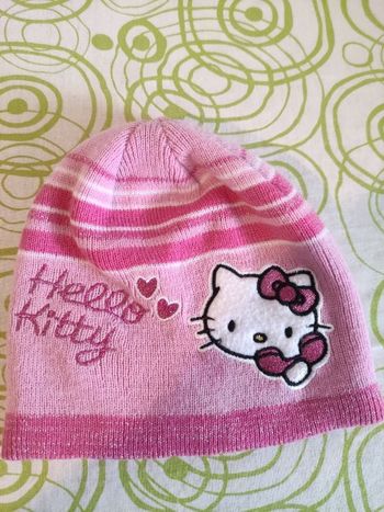 Bonnet Rose et argenté