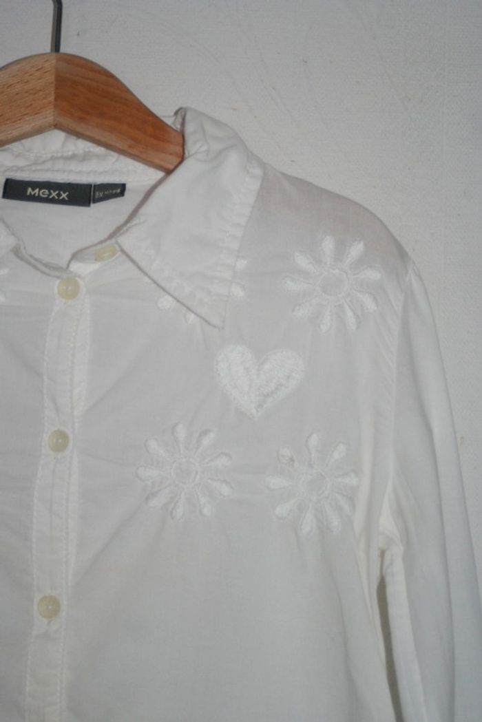Chemise blanche Mexx 7/8 ans - photo numéro 2