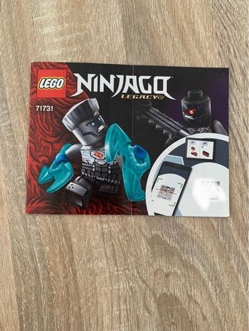 Notice livret Lego Ninjago 71731 Legacy