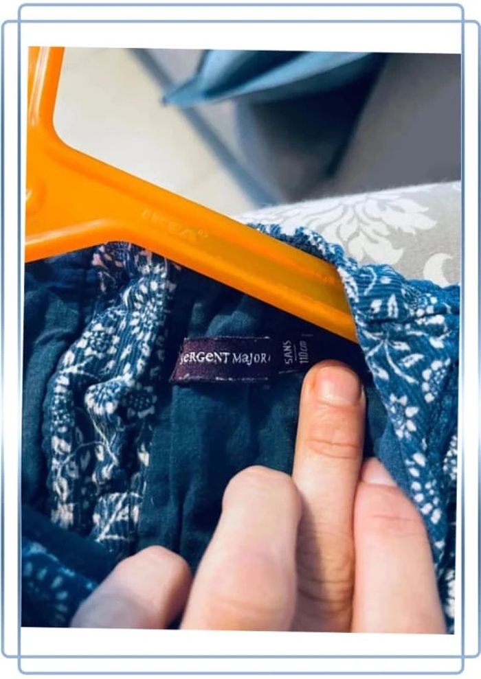 Belle robe hiver doublée 5 ans sergent major - photo numéro 5