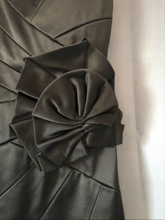 Sublime robe droite noire Manoukian : - photo numéro 2