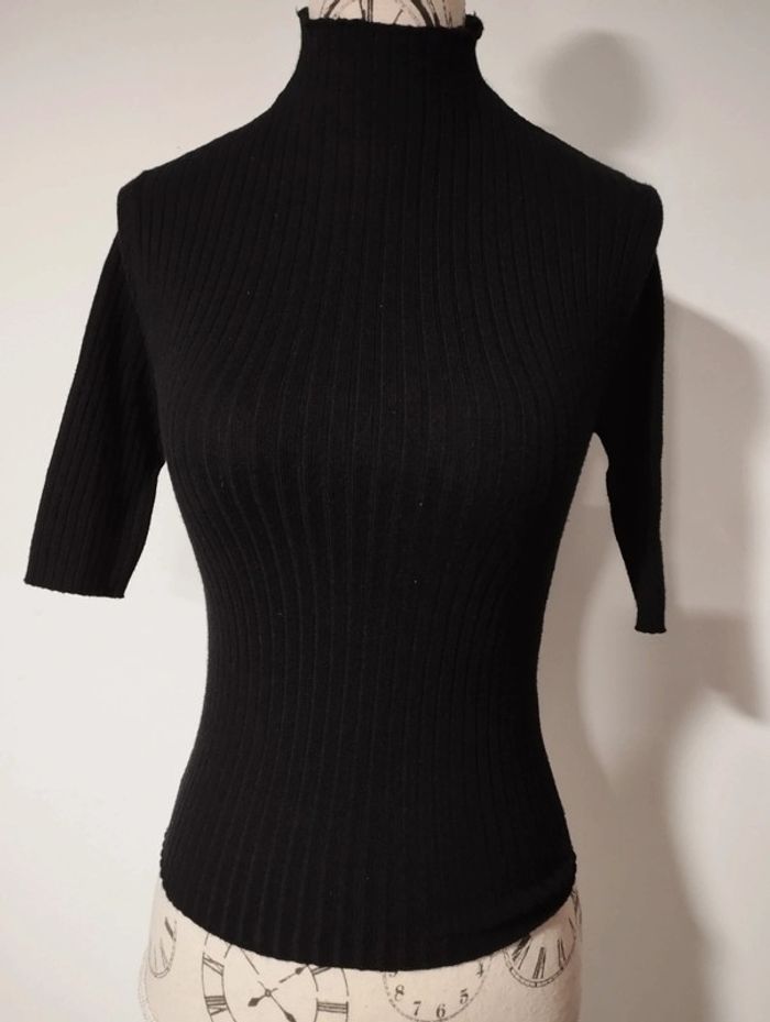 Petit pull fin manches 3/4 taille S