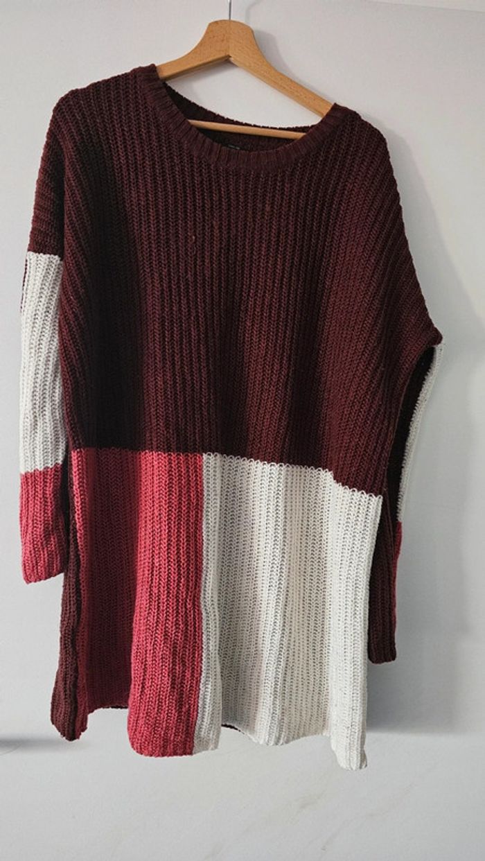 Pull tricolore - photo numéro 3