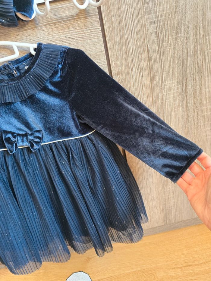 Vêtement Bébé Fille - Robe bleu - Sergent Major- 24 mois 86 cm - photo numéro 3