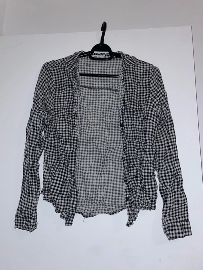 Chemise carreaux