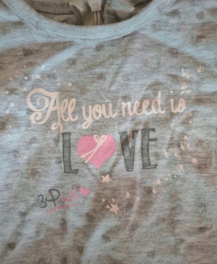 Robe 3 pommes 3/6 mois - photo numéro 3