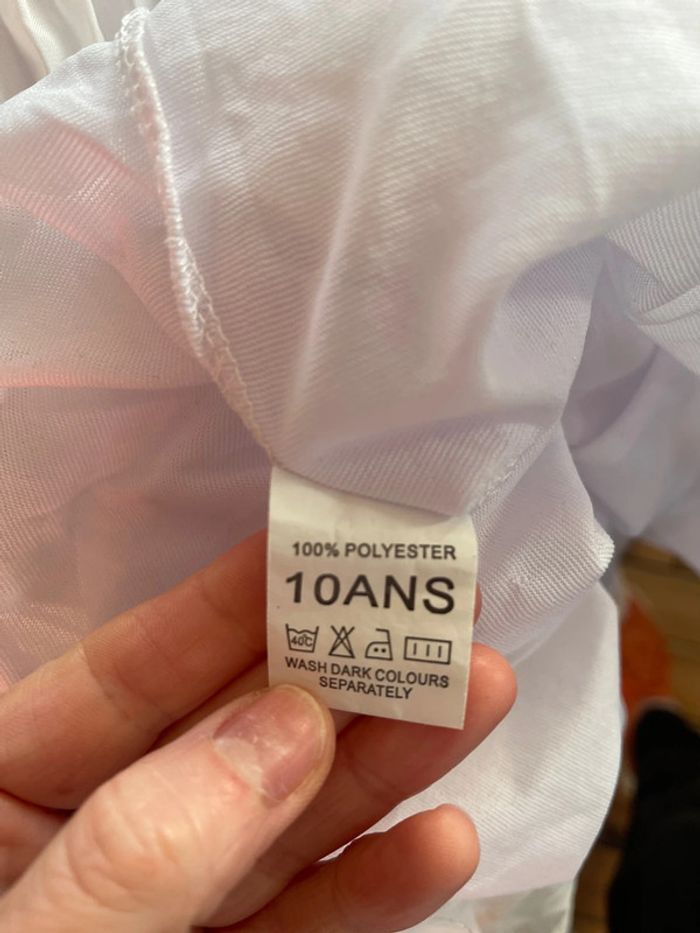 Robe blanche de soirée, 10 ans - photo numéro 5