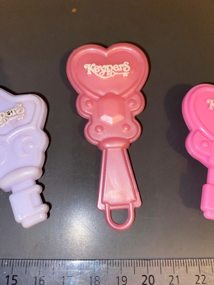 Brosse clé keypers tonka rose violet key brush pink purple - photo numéro 3
