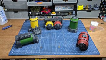 Kit réservoir pour WH 40K a monter et peindre