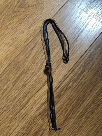 Sautoir tricolore 3 métaux avec noeud