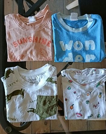 Lot t-shirts  bébé