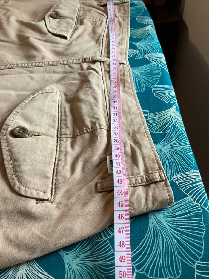 Short cargo beige pour homme Levi’s taille W33 FR42 424 - photo numéro 6