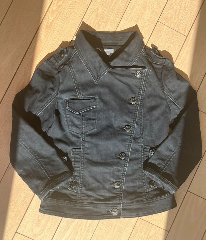 Veste près du corps cintrée asymétrique vintage - photo numéro 7