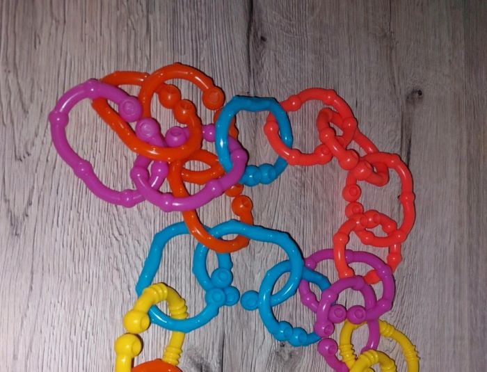 Anneaux en plastique bébé - photo numéro 2