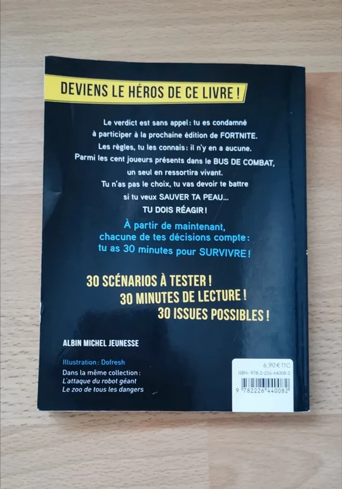Livre 30 minutes pour survivre dans l'enfer de fortnite - photo numéro 2