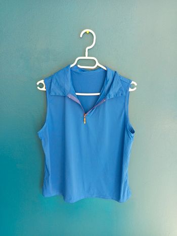 Débardeur shein bleu