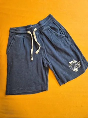 Short garçon bleu marine LH 10 ans