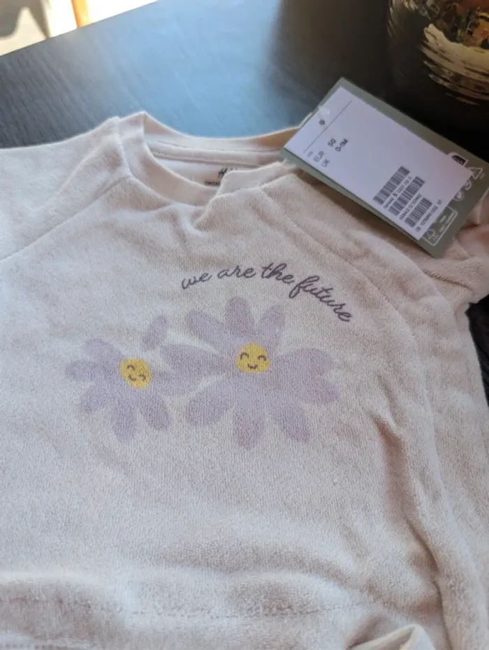 Ensemble neuf 0/1mois h&m - photo numéro 2