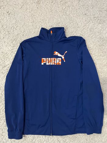 Veste zip puma bleu taille 13-14 ans