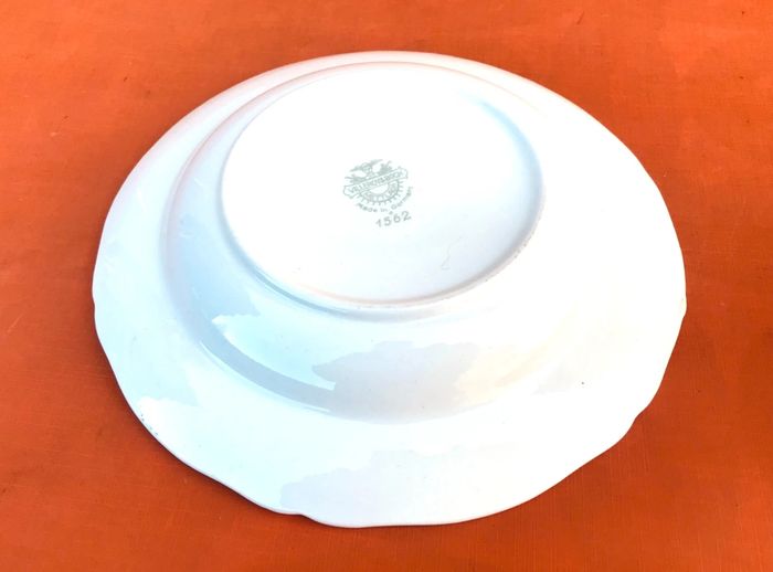 Assiette creuse Faïence Villeroy & Boch Mettlach Modèle 1562 - photo numéro 4