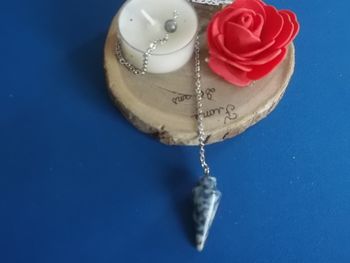 pendule goutte sodalite 3cm