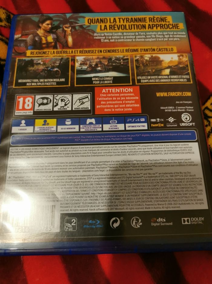 Far cry 6  ps4 - photo numéro 4