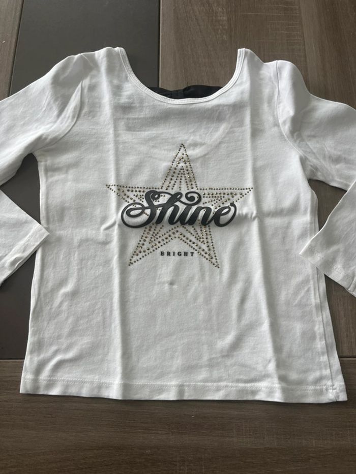 Lot t-shirts gemo fille 5 ans - photo numéro 4