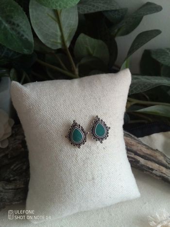 Boucles d'oreilles bohèmes argentées