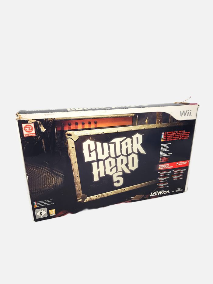 Guitar Hero 5 Nintendo Wii - Jeu + Guitare
