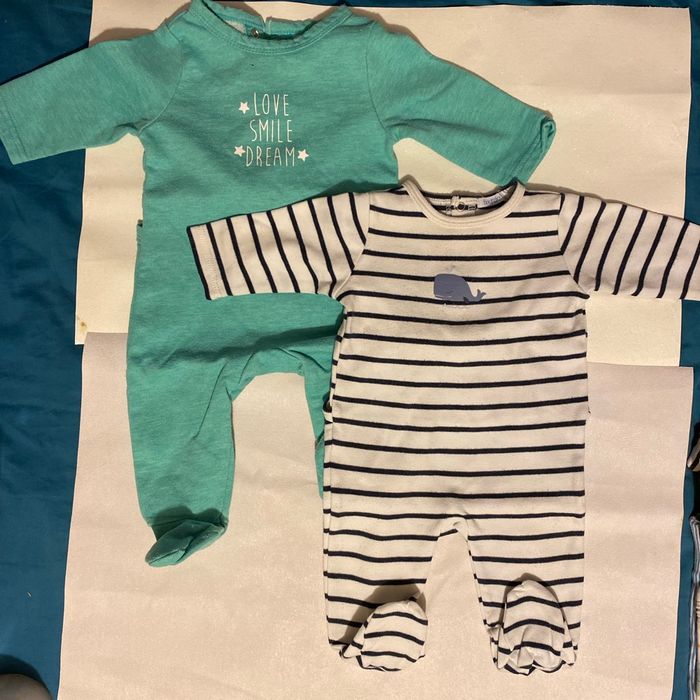 Lot de 2 pyjamas mi-saison